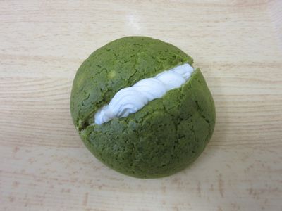 宇治抹茶メロンパン